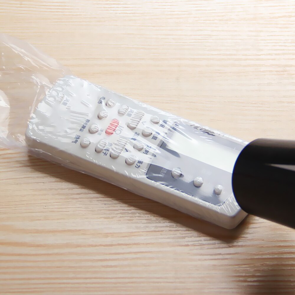 5pcs Remote Control Protective Cover TV Air Conditioner Heat Shrinkable Remote Control Waterproof Dustproof Cover 11x27cm