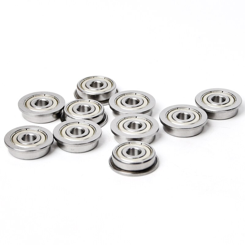 10 st  f623zz 3*10*4mm remskivor lager styrhjul flänsbussning kula  f624zz f625zz f686zz f688zz f696zz f608zz f6000zz 3 dprinter