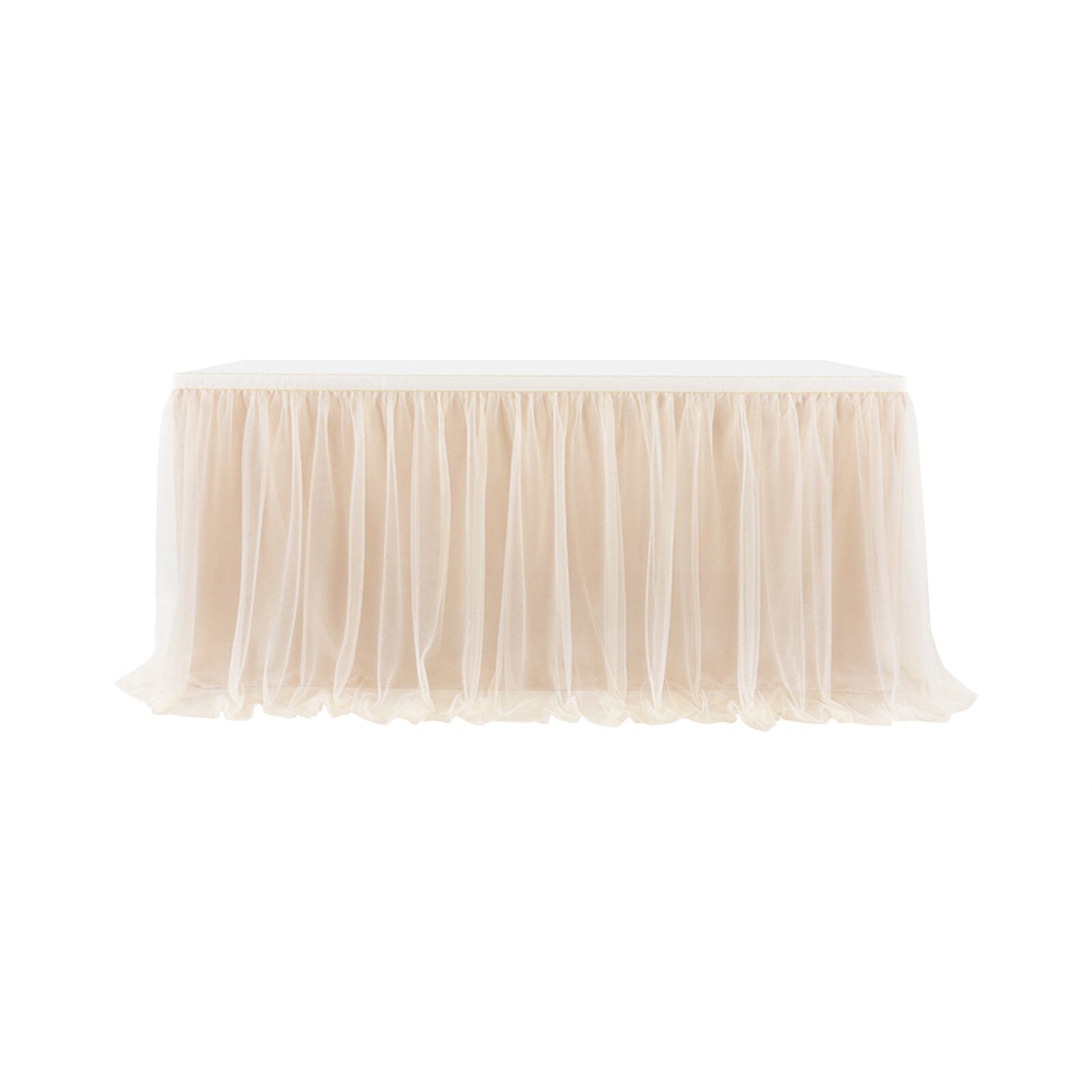 Tovaglia gonna da tavolo in Tulle per la festa nuziale decorazione domestica stoviglie fai da te gonne Tutu matrimonio festa di compleanno tessili per la casa: E