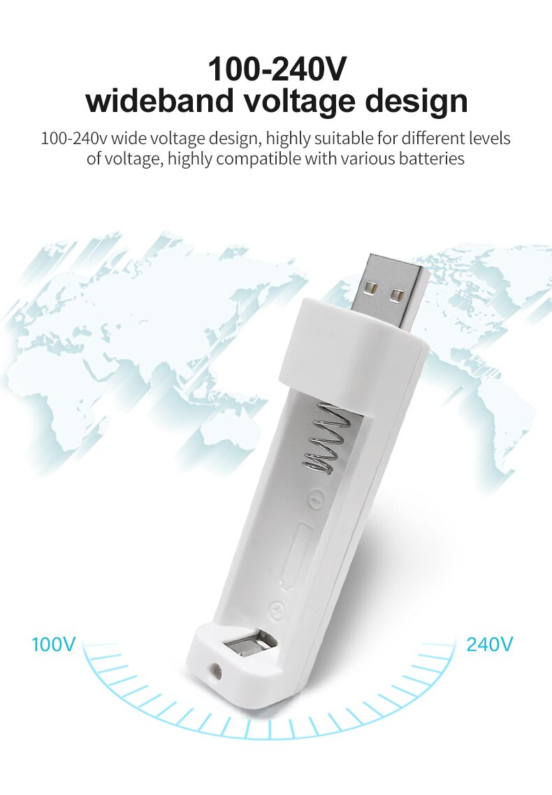 Voxlink Batterij Oplader Voor Aa/Aaa Oplaadbare Batterijen Oplader Voor Afstandsbediening Microfoon Camera Digitale Muis Zaklamp