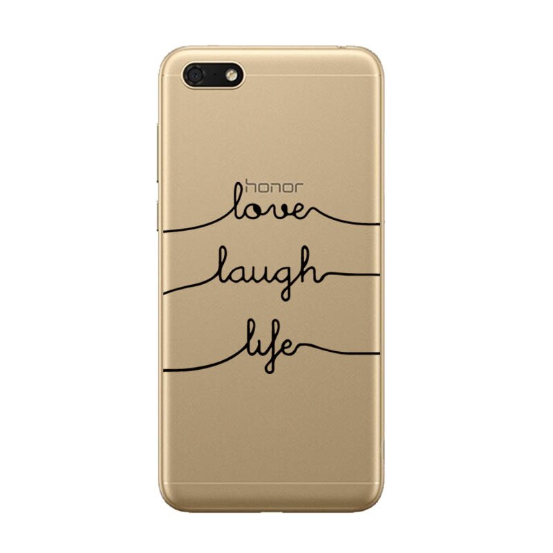 Siliconen Kat Case Voor Huawei Honor 7A Case 5.45 "Inch Zachte Telefoon Case Voor Honor 7A 7 Een DUA-L22 russische Back Cover Coque Bumper