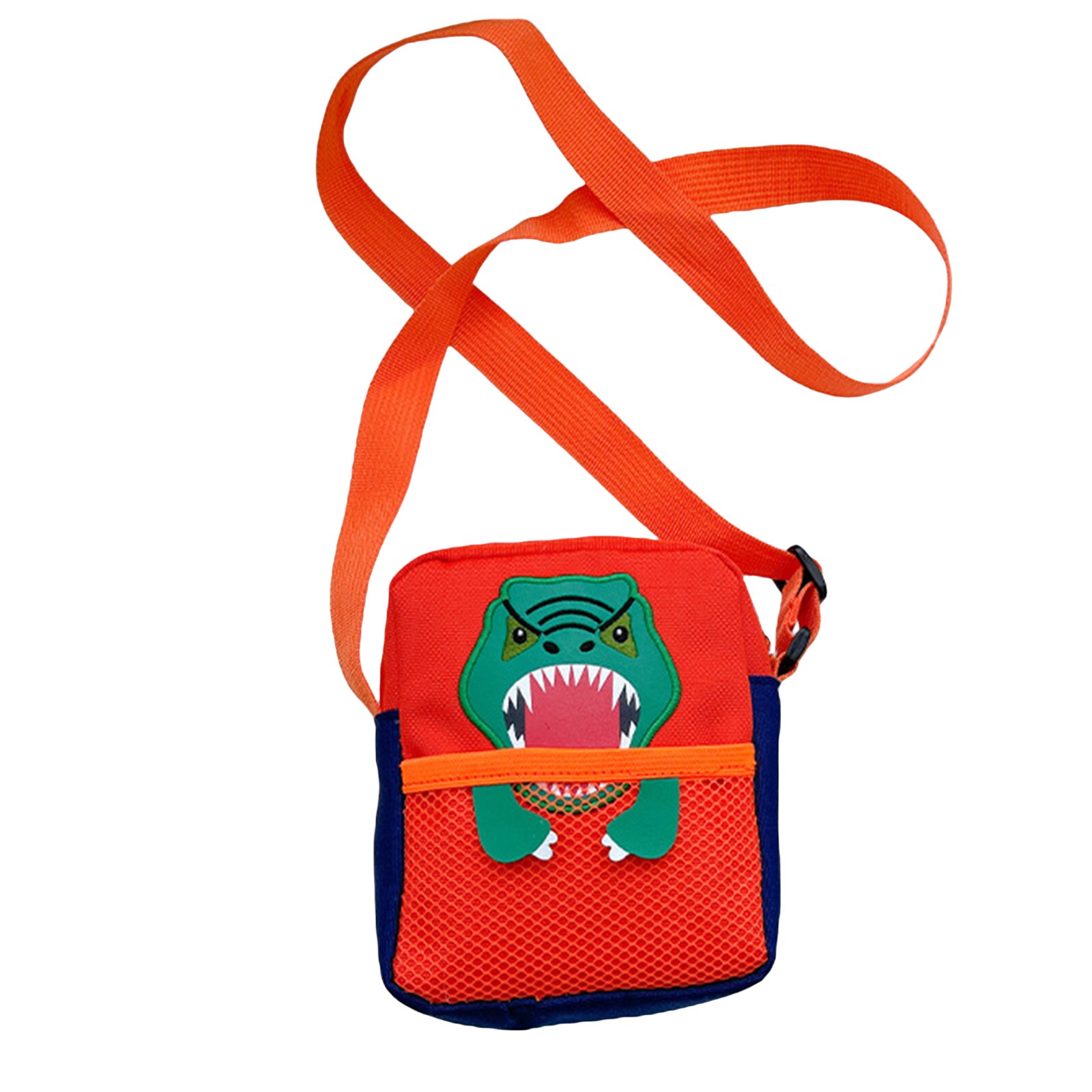 freundlicher Mädchen Jungen Brust Pack Karikatur Dinosaurier Stickerei Mini Schulter Tasche Bote Tasche Für Jungen Mädchen: F