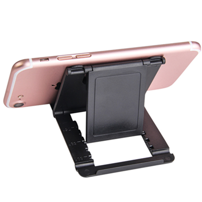 Telefon Halfter Schreibtisch Stehen unterstützung praktisch Für iPhone Xiaomi Zubehör Schreibtisch zelle ständer Kunststoff Faltbare Schreibtisch Halfter Stehen