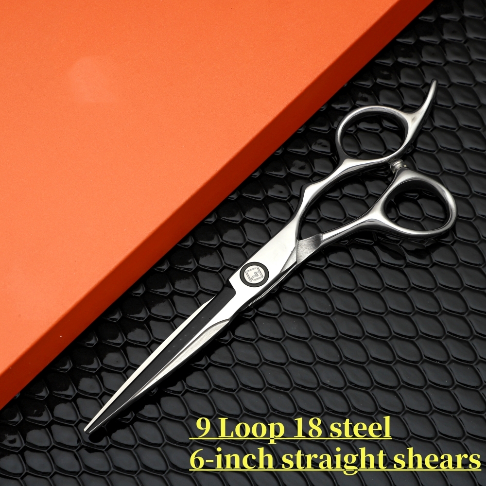Professionele kappersschaar 440C staal 7 inch snelle snit Geschikt voor thuis en kapperszaak Kambeschermhoes