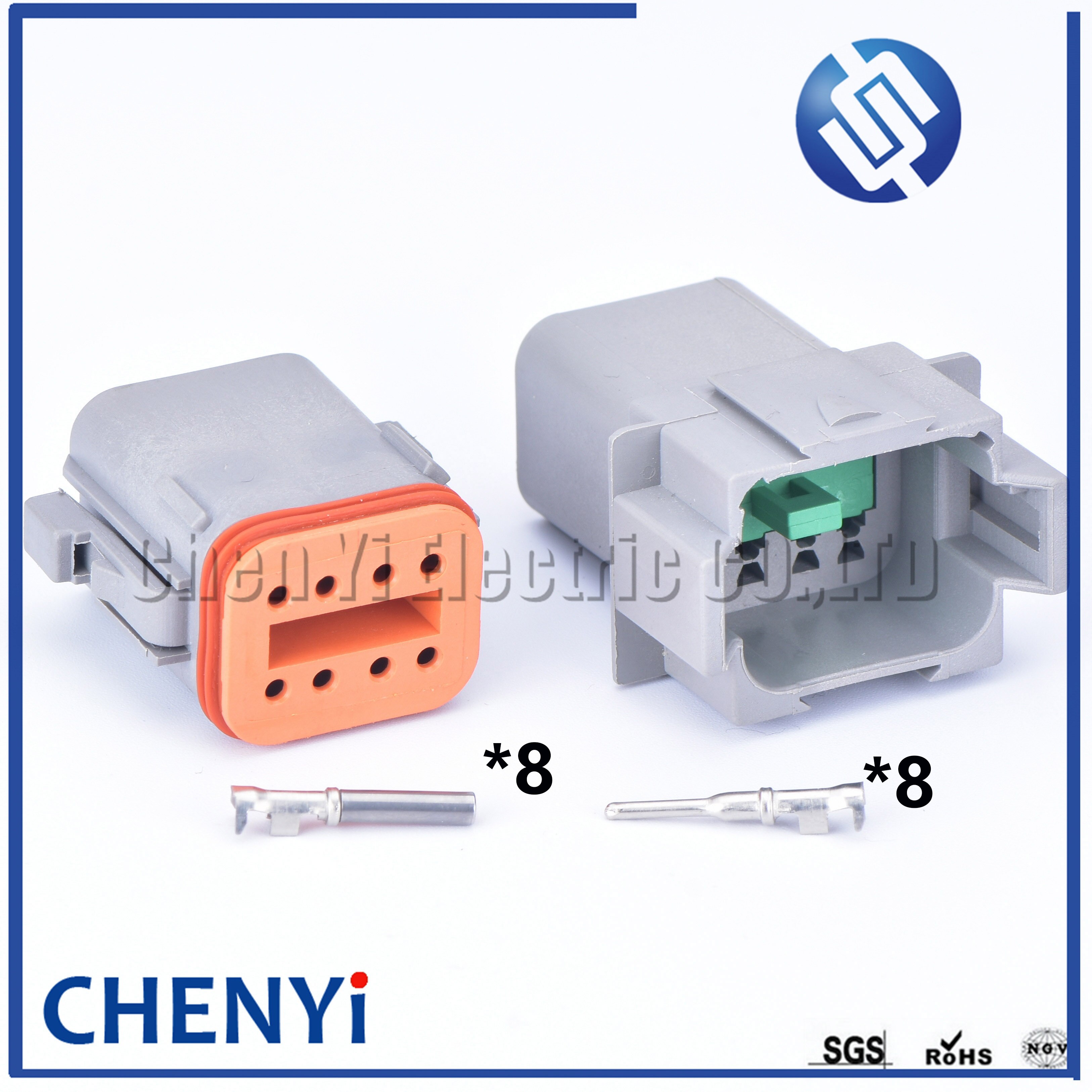 Deutsch DT connector DT06-2S/DT04-2P/DT06-3S/DT04-3P/DT06-4S/DT04-4P 6P 8P 12P Auto Waterproof Connector Automotive Sealed Plug