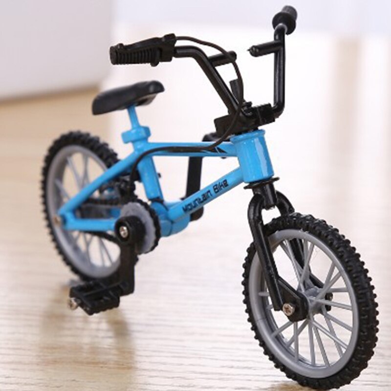 Schaal 1:18 Legering Model Fiets Vinger Speelgoed Gegoten Replica Voor Poppenhuis Miniatuur Mountainbike Voor Boutique Collectie