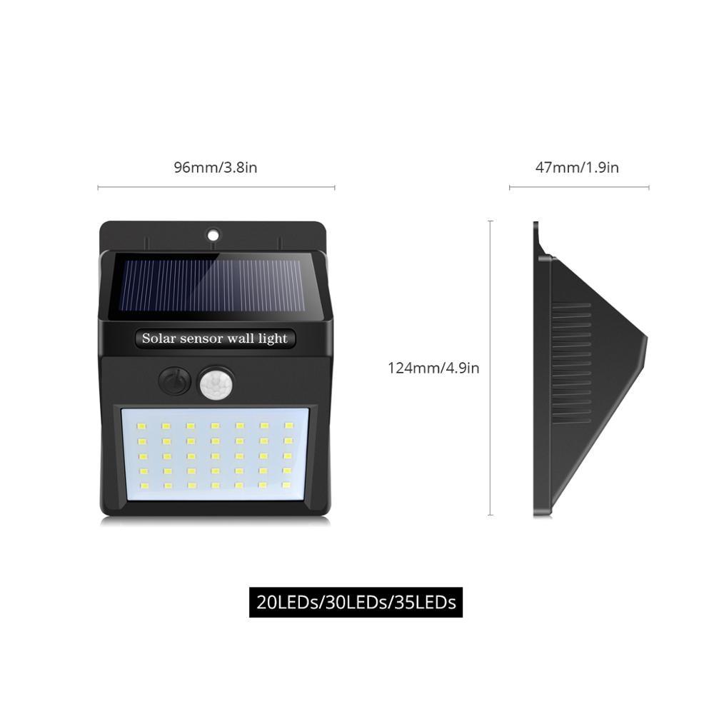 Solar powered LED Garden light Outdoor Waterproof Motion sensor LED Lawn Lamps outdoor fence garden pathway Wall Yard Lighting