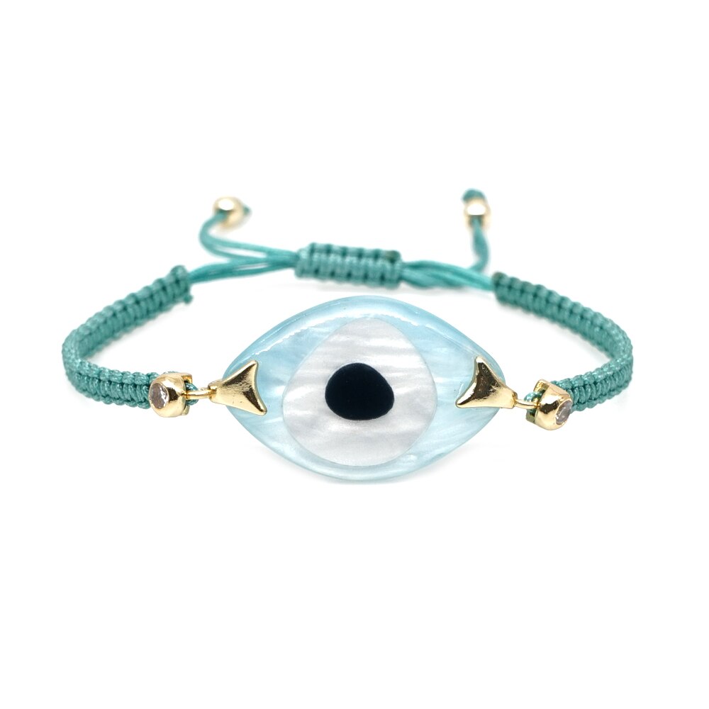 Go2 boho ins turkse boze oog armband voor vrouwen sieraden gevlochten vriendschapsarmbanden geweven pulseras sieraden: B-b190055d