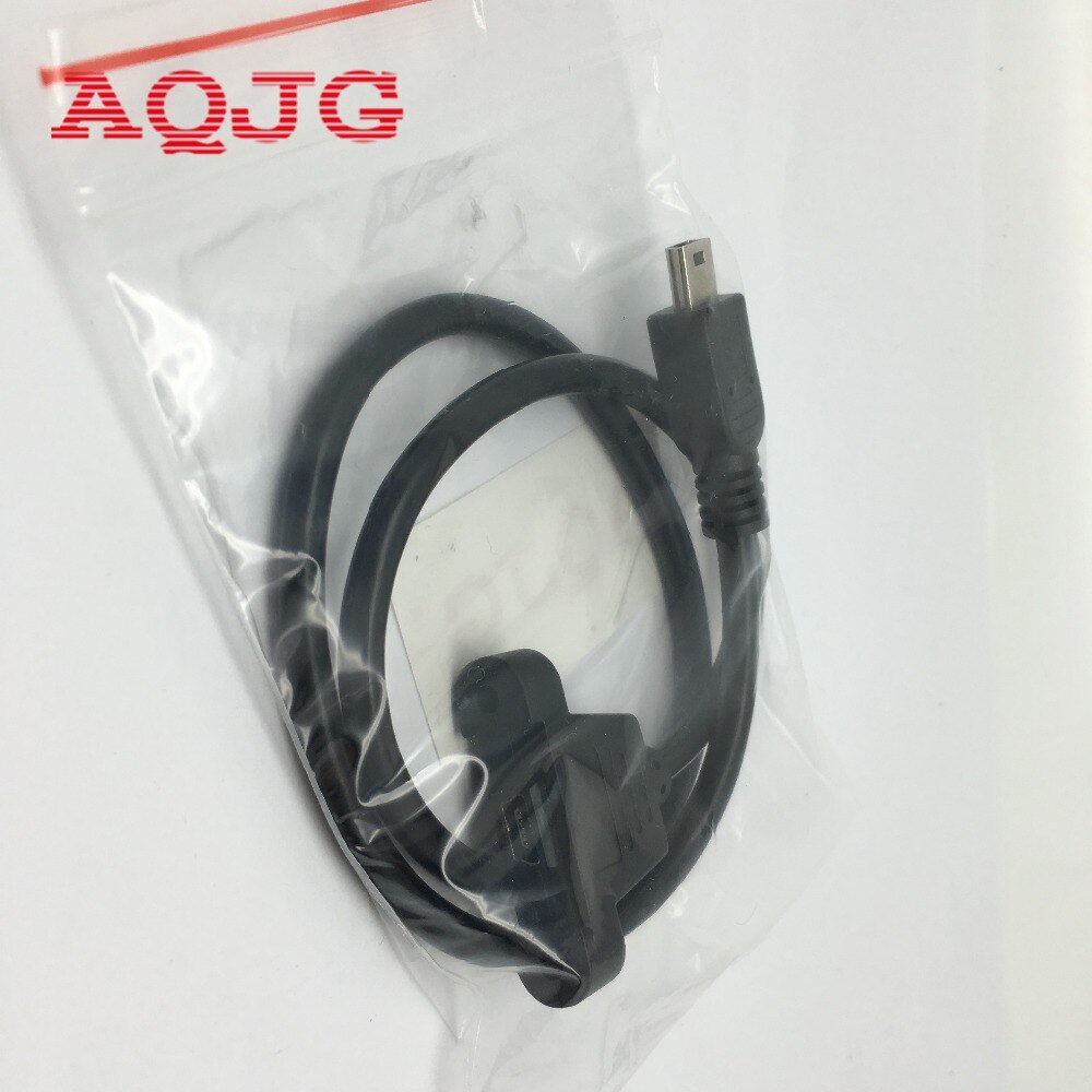 0,3 Mt/0,5 Mt Screw Lock Panel Mount Mini USB 2.0 Stecker auf weibliche M/F Extension Data Sync Stromladekabel Schrauben Abschirmung AQJG