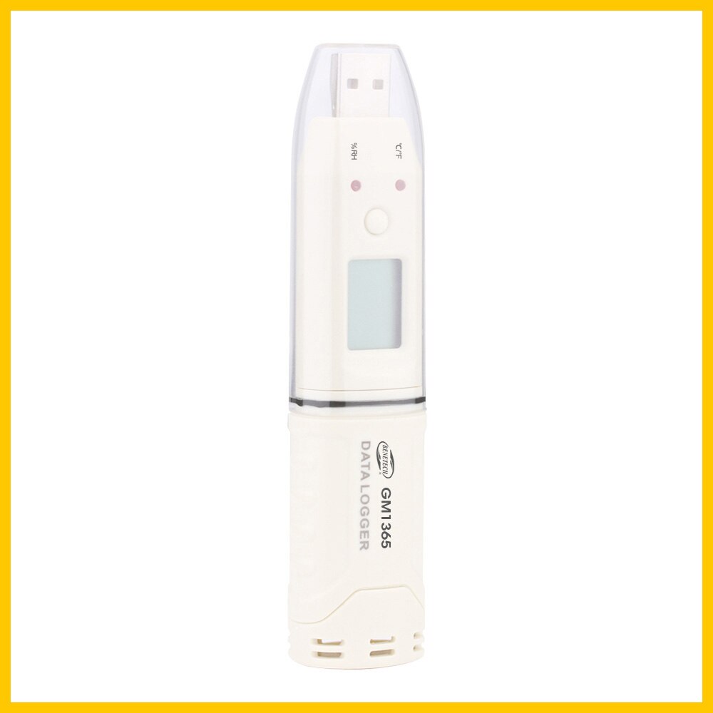 LCD Humidity Temperature Data Logger USB Digital Temperature Humidity Recorder -30~80 Celsius Tem Auto Recorder GM1365-BENETECH