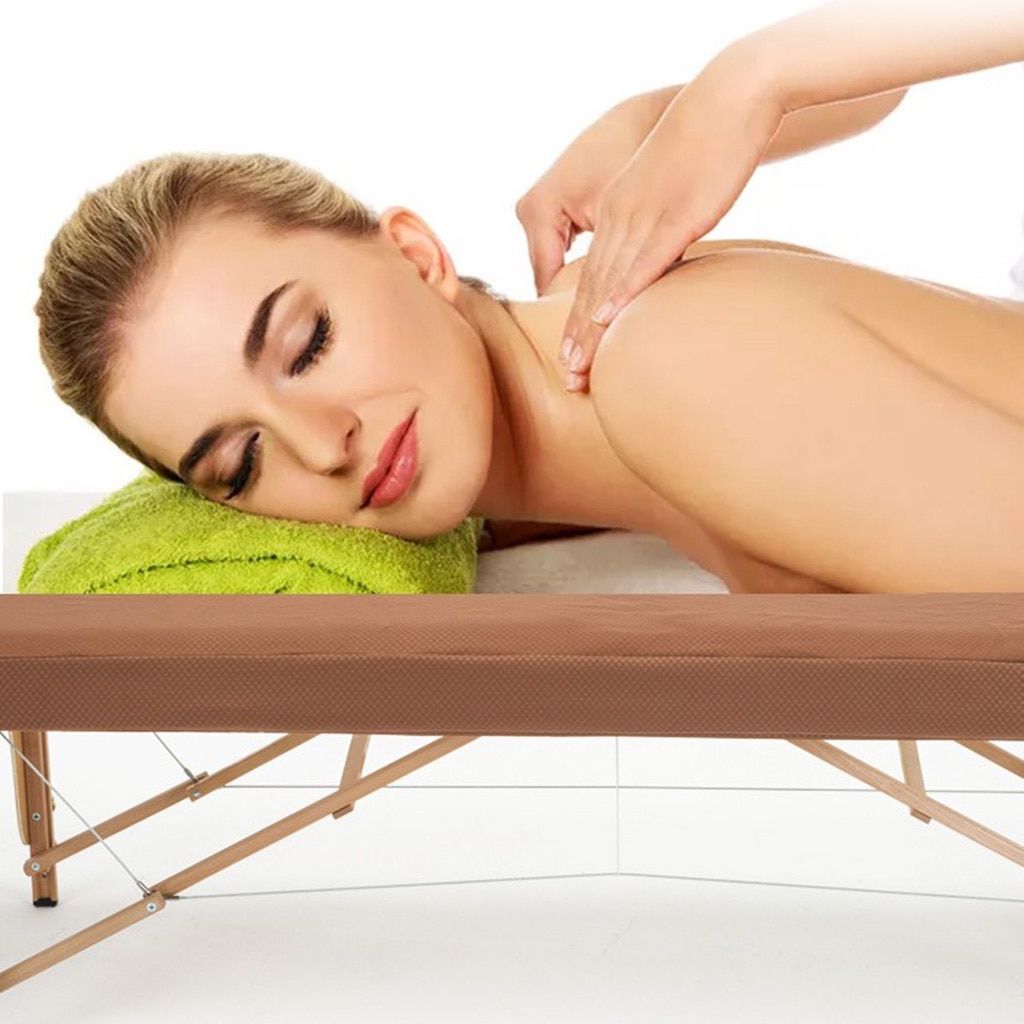 4 stk/sæt salon akupunktur massage bord seng lagner pude ansigt vugge hånd pudebetræk sæt sæt
