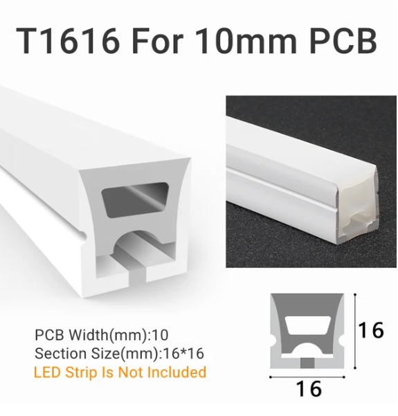 LED flexibel Neon- Seil Rohr Silikon Diffusor Kanal Einbau draussen Wasserdicht IP67 Band linear Streifen Licht WS2811 WS2812B: Emittierende Farbe3 / 2m