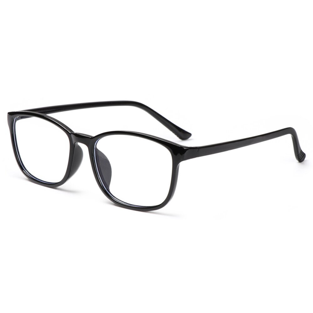 Lunettes Anti-lumière bleue pour enfants, lunettes pour garçons et filles, cours en ligne, Protection des yeux, ordinateur, monture Ultra légère, confortables: black