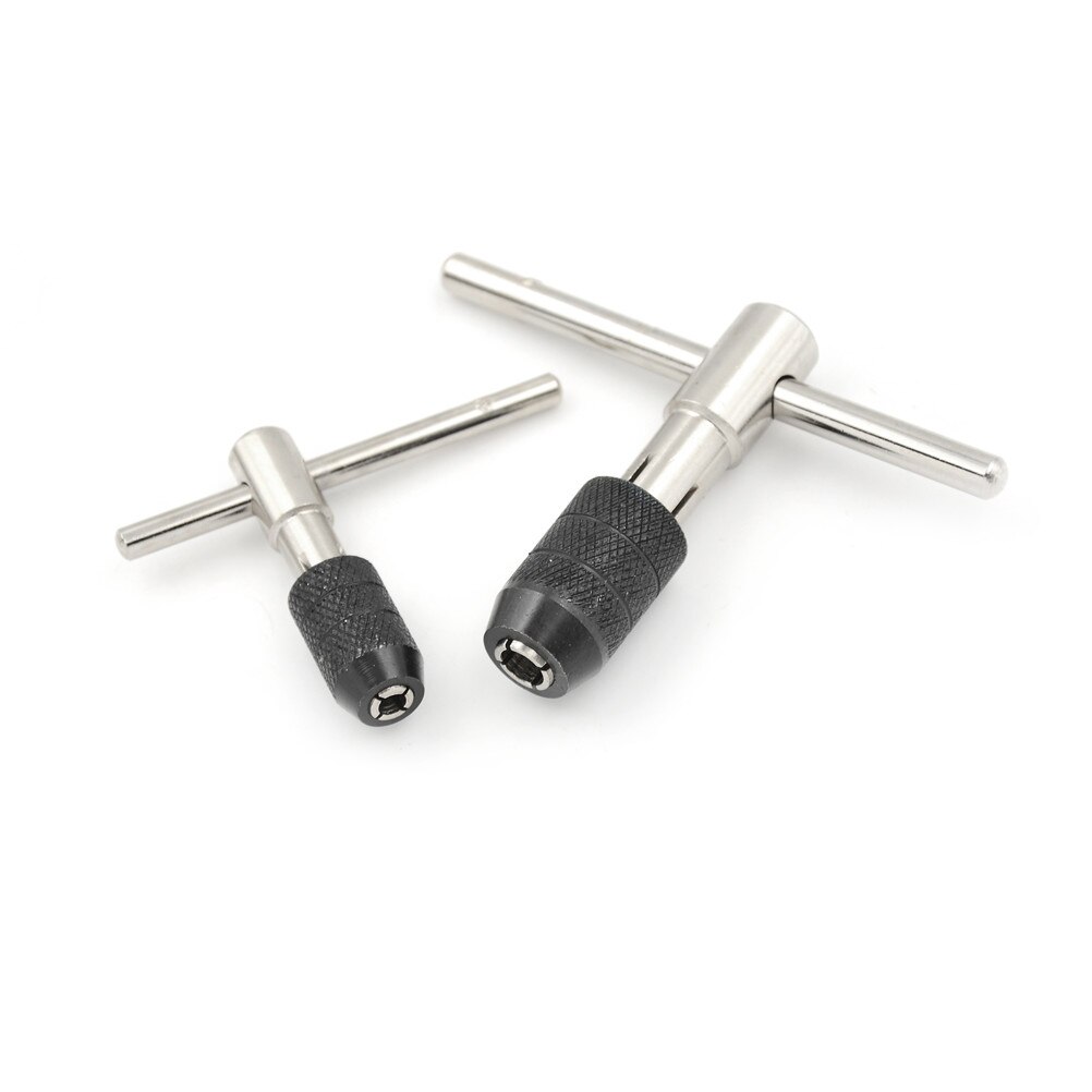 T-manilla grifo llave de mandril M3-M6 M5-M8 M6-M12 herramienta de mano tipo T rosca titular de la manija ajustable tornillo macho de rosca herramienta