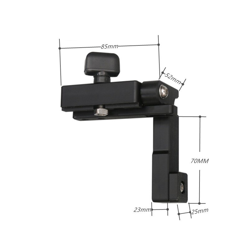 Track Saw Miter Gauge with Aluminum Miter Fence and Stopper System with 60 Degree Angled Ends for A Repetitive Cut Flip Stop: Stopper