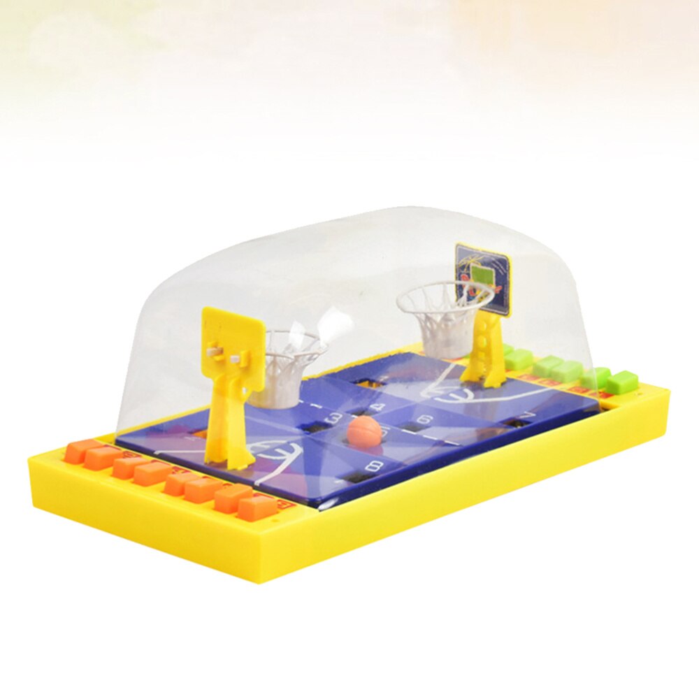 Finger Playing Game Parent-child Interactive Basketball Field (Yellow): Default Title