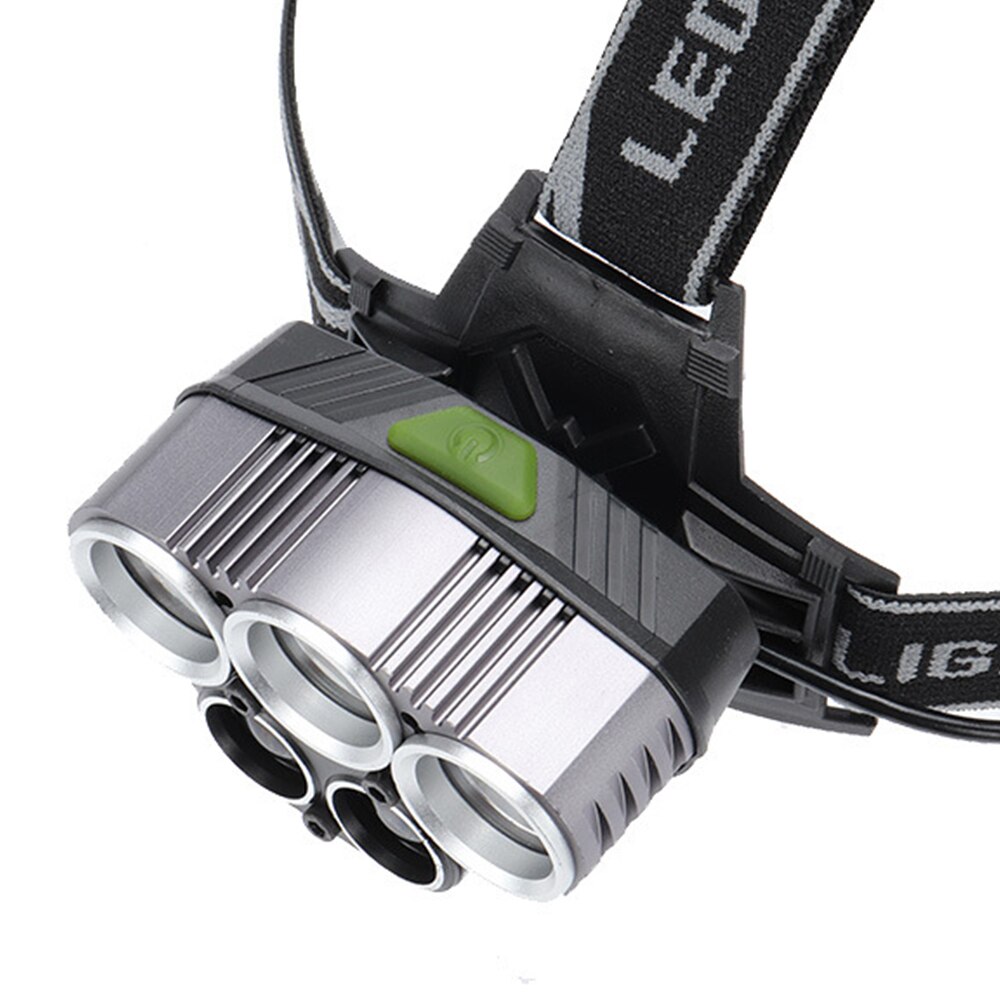 6 Mode 100000LM 5XT6 LED Headlamp USB Rechargeable Headlight Flashlight HeadTorch Lamp