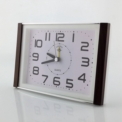 Square Alarm Table Clock Modern Gold Desktop Table Clocks Office Table Watch Desk Clock Accessories Reloj De Mesa Home Decor: Style 3