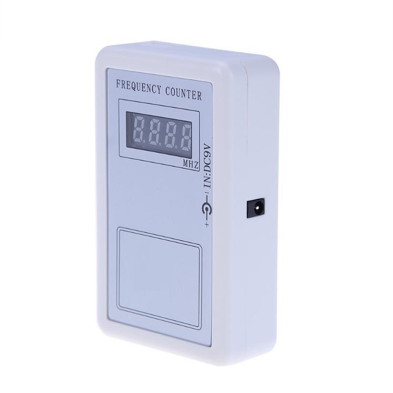 Handheld Remote Control Wireless Frequency Meter Counter tester 250-450MHZ for Car Auto Remote Cymometer Detector Power Cable