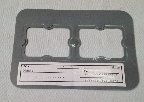 100pcs Dental Clinic Universal X-Ray Film Mount Frame - 2 holes