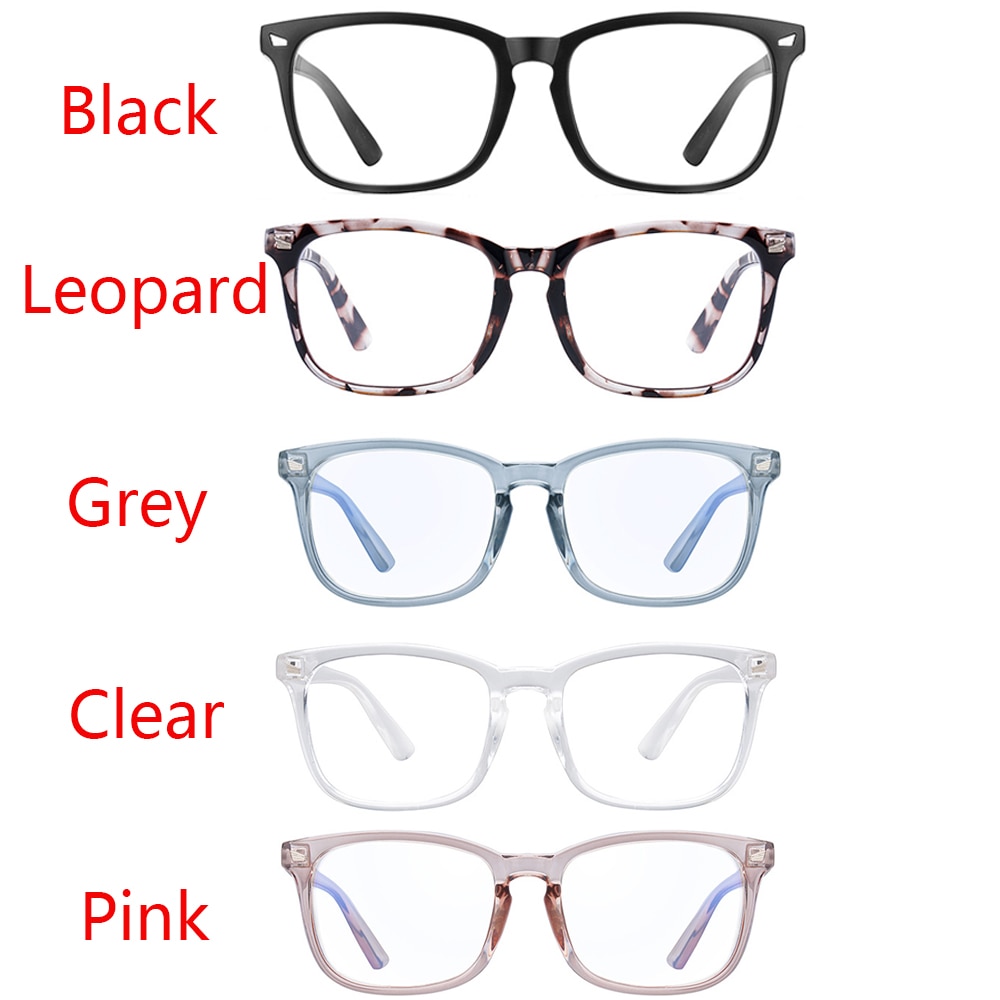 1Pcs Computer Gaming Glasses Anti Blue Ray Anti UV Blue Light Stop Blocking Smart Phone Transparent Len Eyewears Accessories
