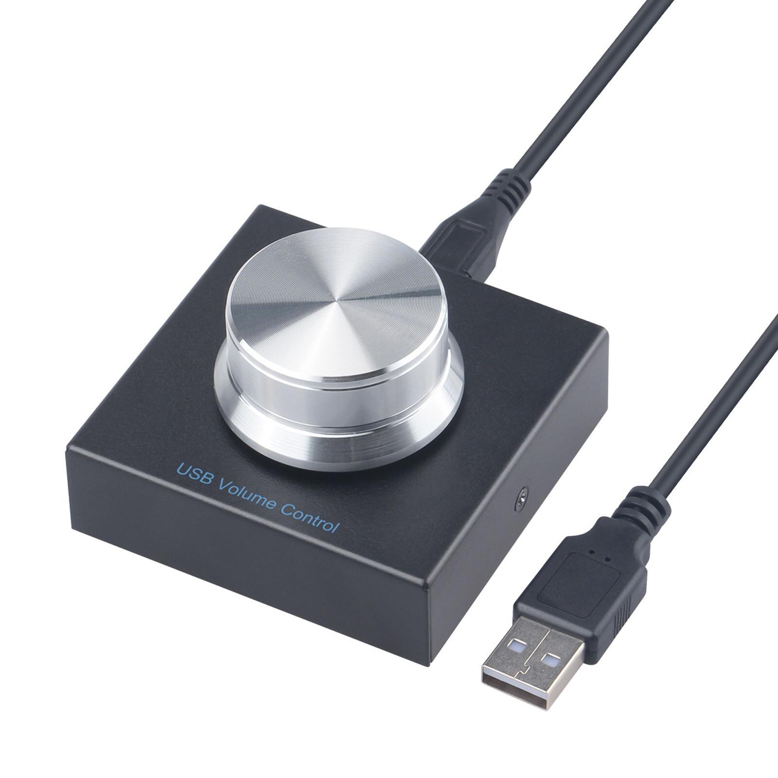 USB Volume Control Knob for Computer One-Click Mute Function Win7/8/9/10/XP