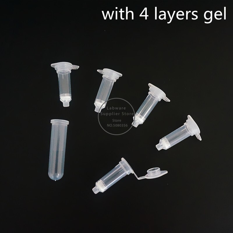 100pcs/lot 2ml separation column Plasmid extraction kit Chromatography DNA RAN Extraction nucleic acid purification column