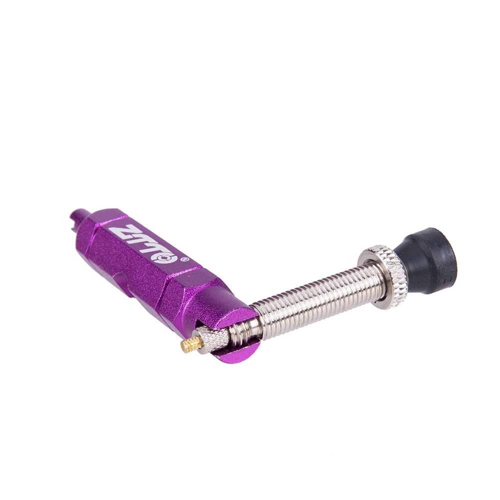 ZTTO MTB Bicycle Multifunctional Valve Tool Road Bike Aluminum Alloy Schrader/Presta AV/FV Nozzles Tube Core Wrench Removal Tool