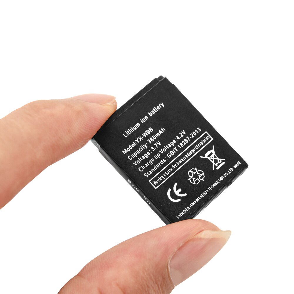 3,7 V recargable de Li-Ion batería de polímero para el reloj inteligente HLX-S1 DJ-09 AB-S1 M9 FYM-M9 JJY-S1 DZ09 QW09 W8 A1 V8 X6 LQ-S1 batería