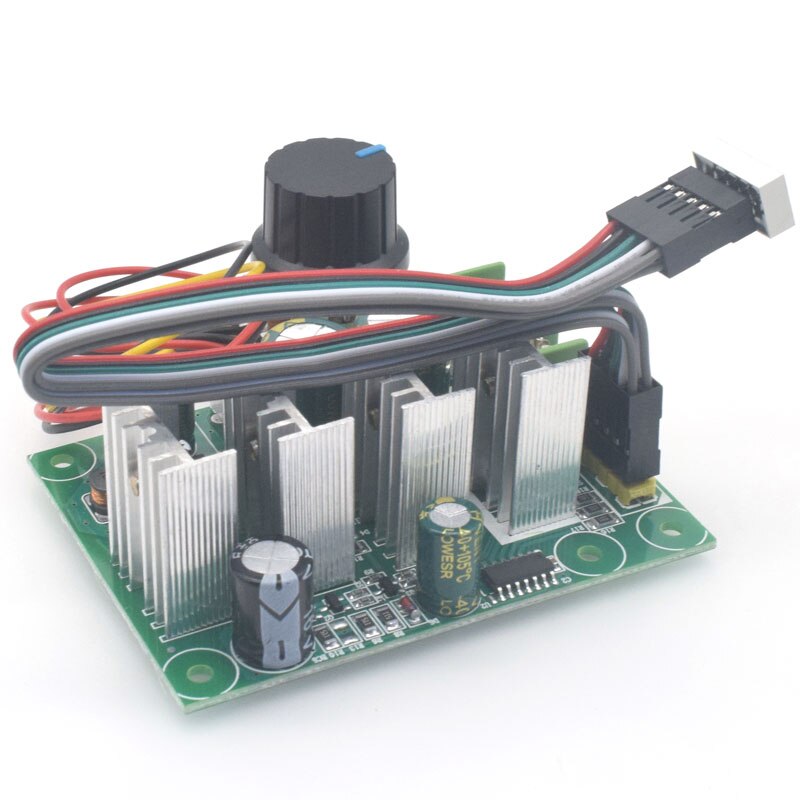 PWM DC motor speed controller Digital display 0-100% adjustable Drive 6V-60V Max 30A motor control regulator