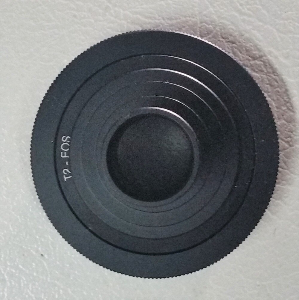 Standard metalbajonetfatning linseadapter 23.2mm til canon eos eller digitale slr dslr-kameraer til mikroskop og teleskop