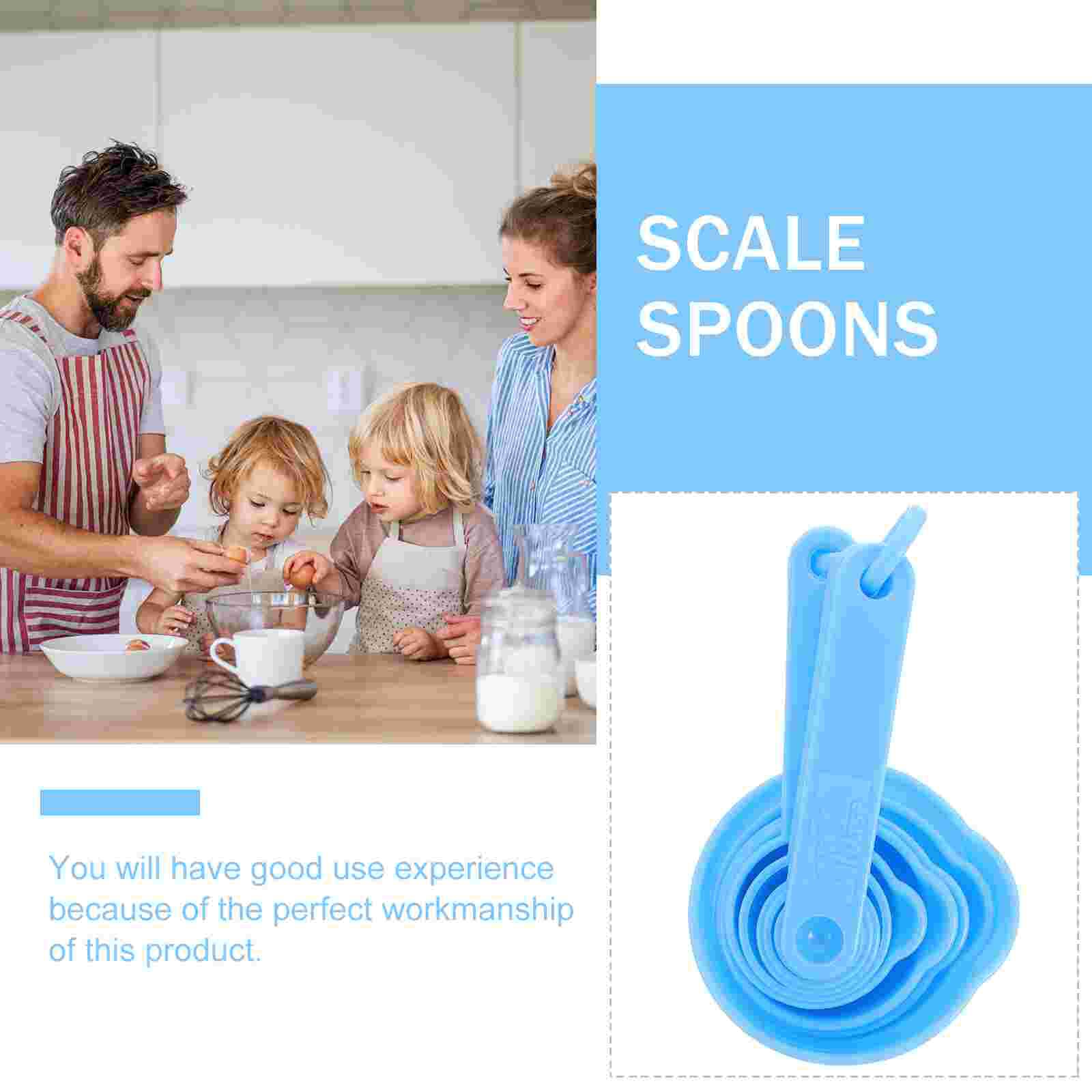 1 Set Home Kitchen Measuring Cups Cooking Measuring Spoons Scale Measuring Cups