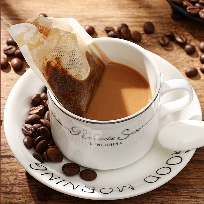 Einweg-Teebeutel, Teebeutel in verschiedenen Größen für losen Teeblättern, leer, großer Duftbeutel mit Kordelzug, Filterbeutel für Eiskaffee