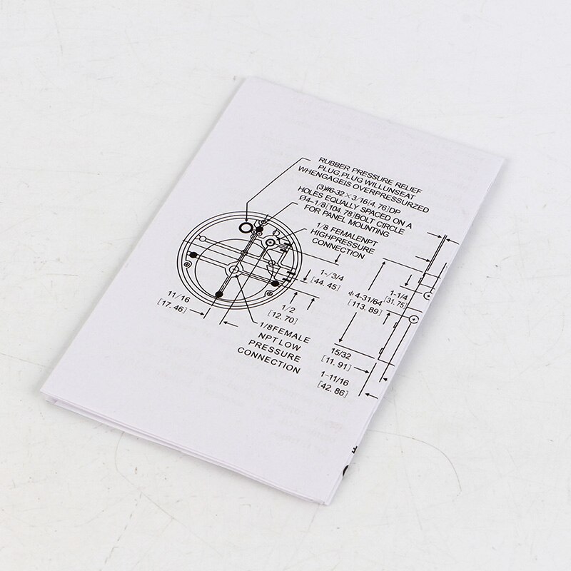 TE2000 0-250pa Micro Differential Pressure Gauge High
