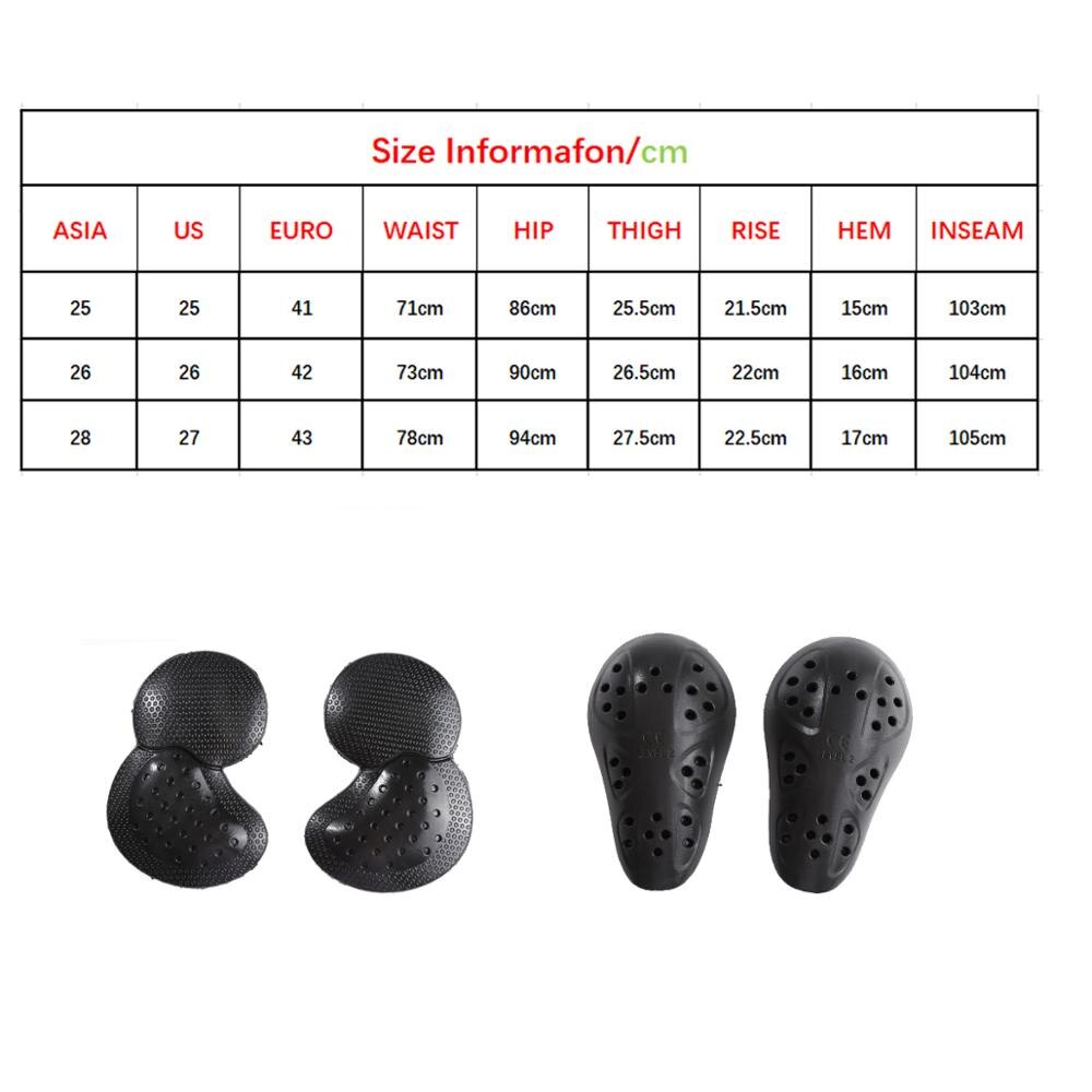 Biker Jeans for Women Motorcycle Riding Pants Motorbike Heavy Duty Overpants With 4 X CE Armored Upgrade Knee Hip Pads