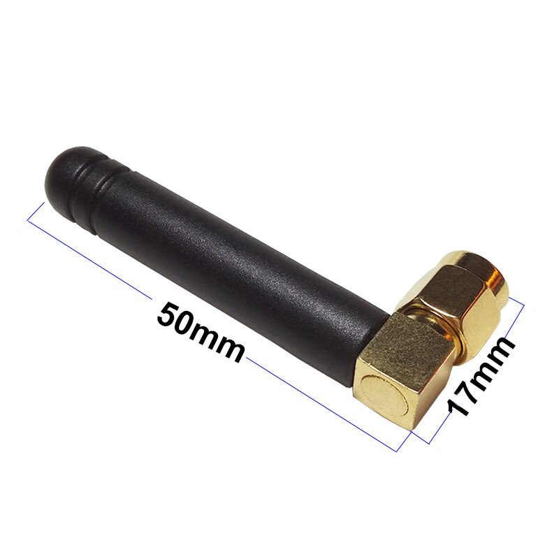 2pcs 2.4GHz antenna wifi SMA Male Connector 3dbi 2.4 ghz antena wi fi Small Size antenne white wi-fi antenas antennas router