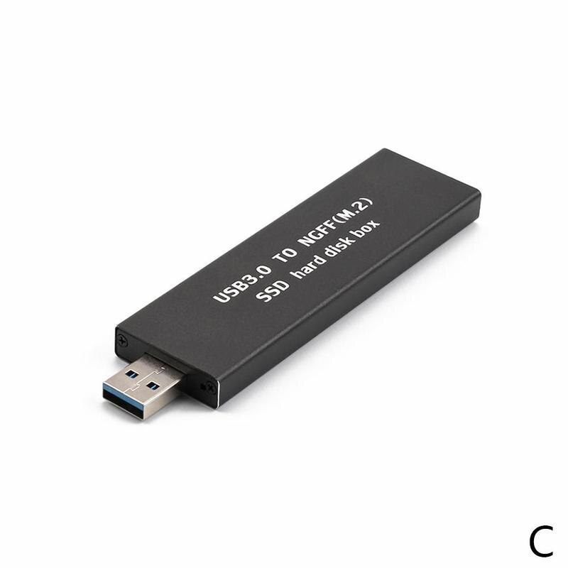 USB 3.0 to m. 2 (NGFF) SSD external storage box support rate to disk transmission hard up 5Gbps removable box B1R1: C