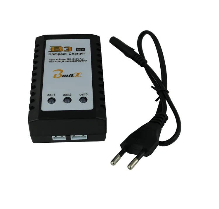 1 chargeur d'équilibre Compact IMAX RC B3 20W Pro 10W pour batterie Lithium LiPo 2S 3S 7.4V 11.1V + Freepost: WHITE
