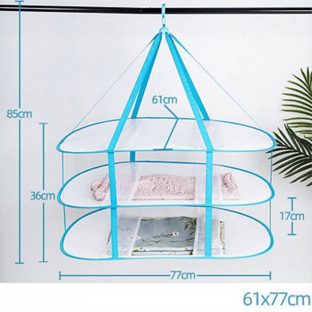 Typ haka kosz robić suszenia gospodarstwa domowego dwuwarstwowe skarpety suszenie netto ubrania płaskie netto kieszeń wieszak na ubrania składany 1 sztuka: H