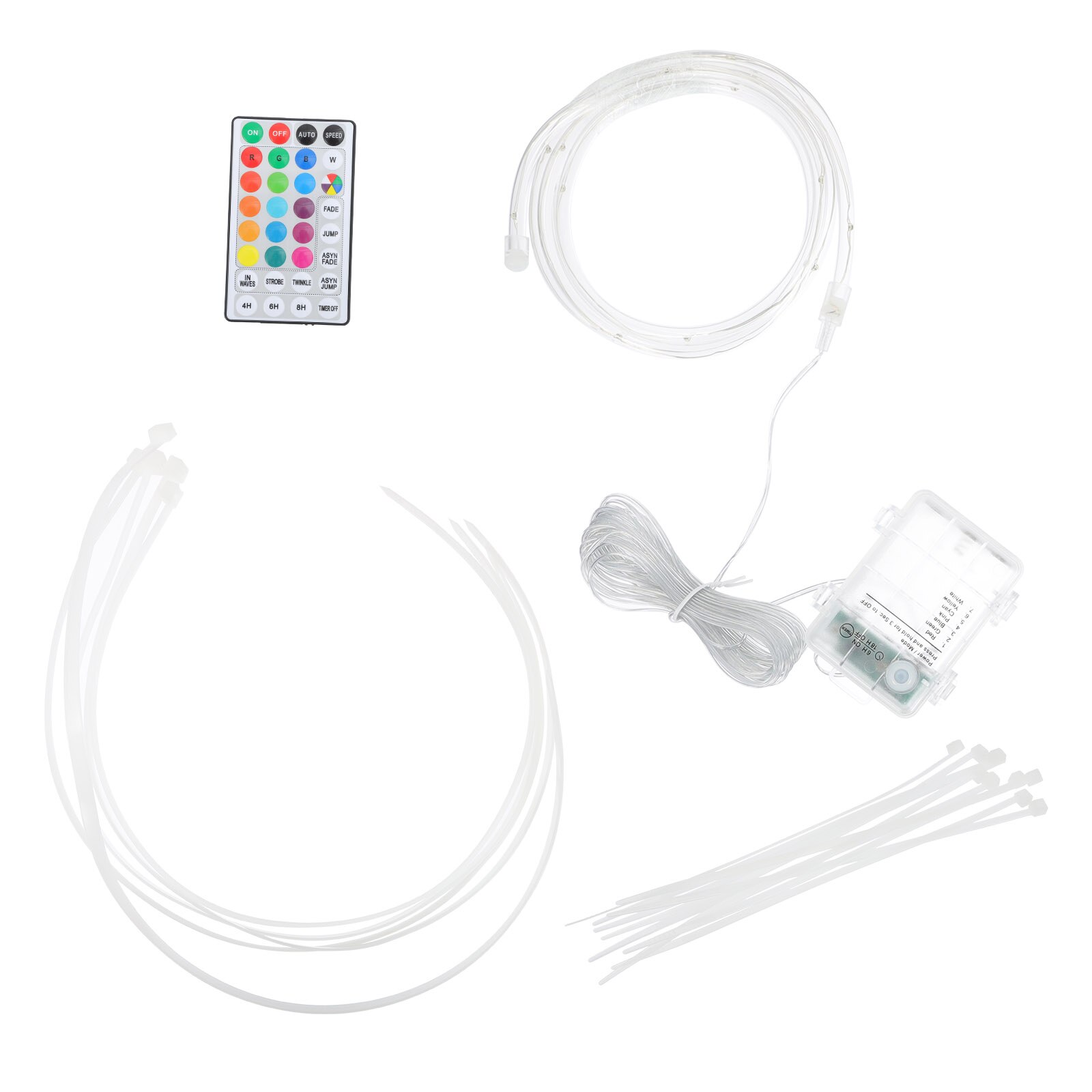 1 Set Outdoor Basketball Frame Decorative Light String Waterproof LED Light String: Default Title