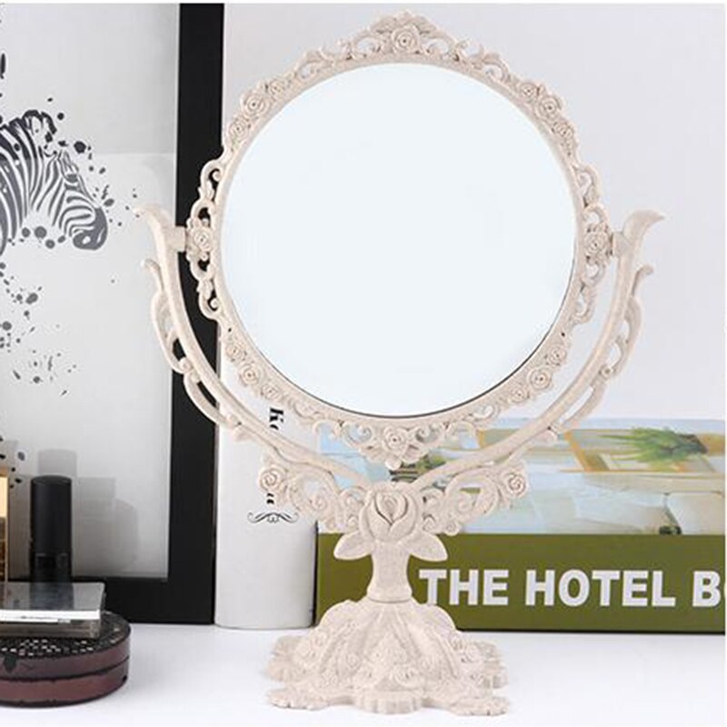 miroir de maquillage bureau rotatif gothique miroir papillon Rose décor beauté outil wyt77