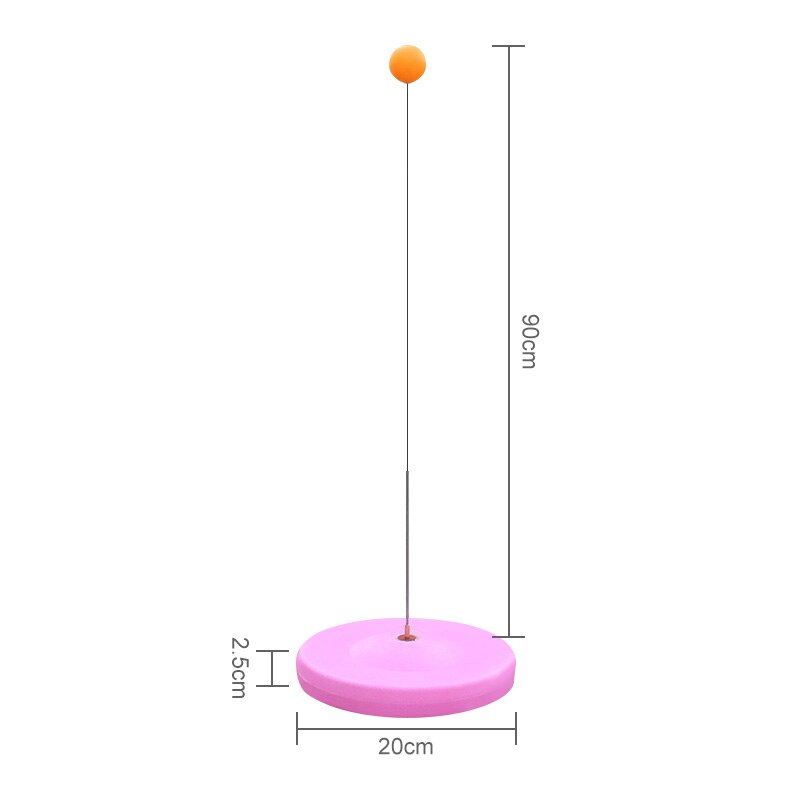 Bordtennis övning tränare racket spel rörelse mjuk axel träningsmaskin elasticitet barn vuxen pingis träning