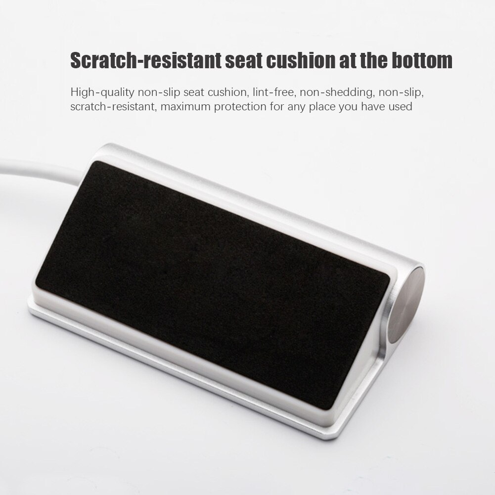 7 Port 5V 1A Data Transmission Aluminum Alloy High Speed Desktop PC Extender Splitter Universal Portable Home Office USB Hub