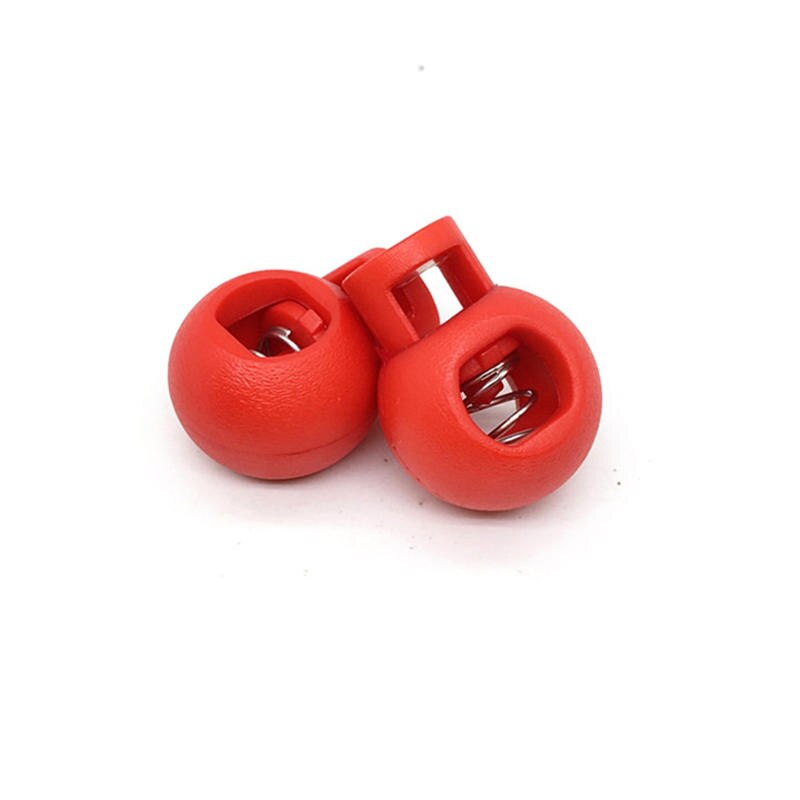 Doreenbeads plast nylon stop snor lås justering spænde beklædningsgenstand hat jakke bukser linning snor snor tilbehør 50 stk: 4