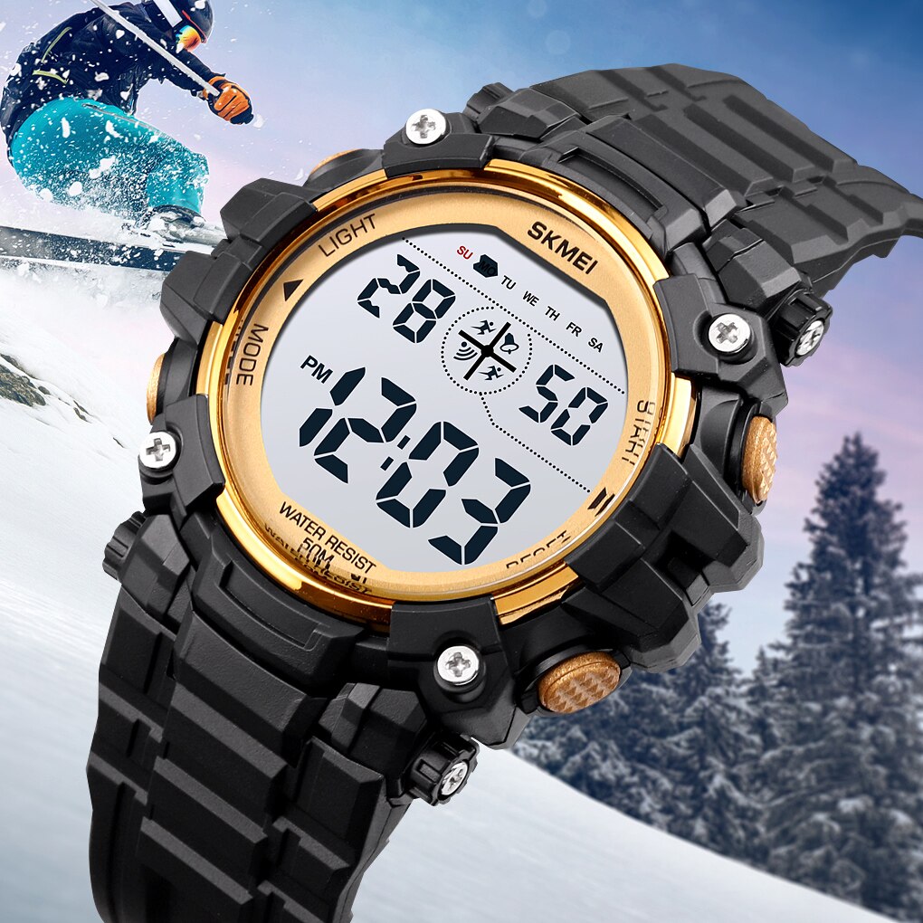 SKMEI Youth Boys Girls Watches Sports Digital Young Childrens Watch LED Waterproof Kids Alarm Clock Watch montre enfant 1616