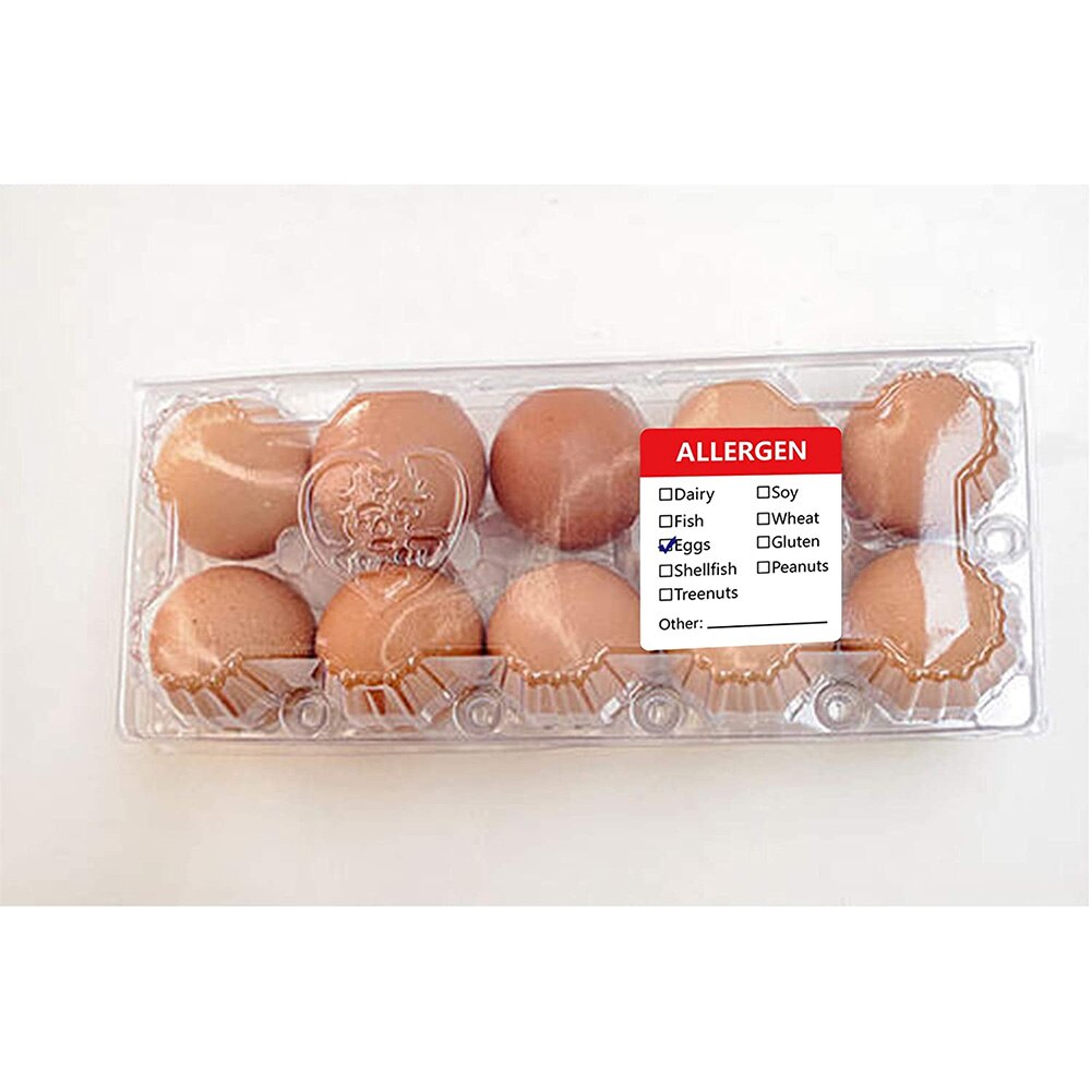 Warning Fluorescent Red Food Rotation Stickers Removable Self Adhesive Labels For Cans Glass Spice Jam Jar Storage Kitchen Home