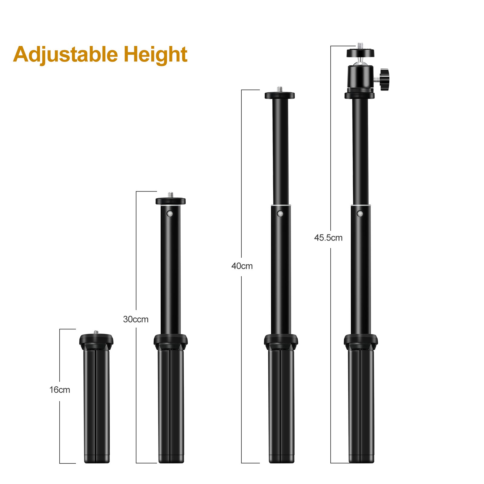 SOONPHO Tripod For Phone Mount Mobile Phone Tripod Clip Holder Clamp Adapter For iPhone XS 8plus X Samsung Huawei