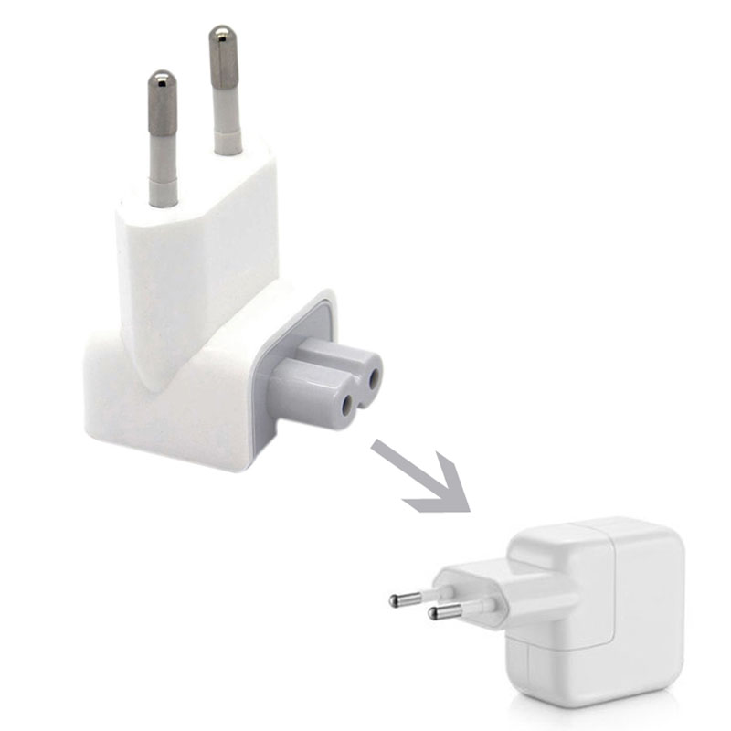 1 stücke UNS zu Eu-stecker Reise Ladegerät Konverter Adapter für Apfel MacBook Profi/Luft/iPad /iPhone Adapter Stecker VC