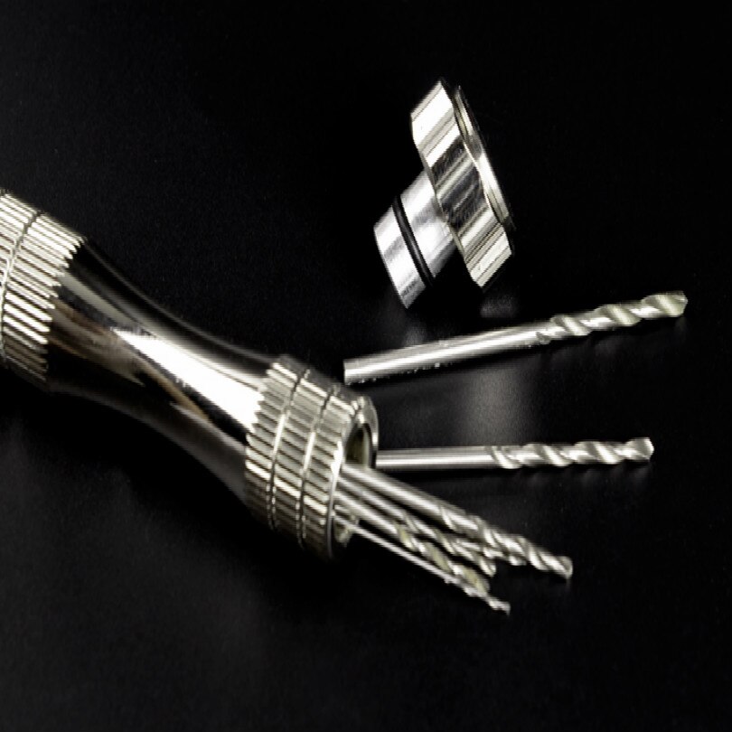 rifling button Chuck range 0.8-3MM hand reamer adjustable reamer Arts and crafts wood pipe reamer +10pcs bits