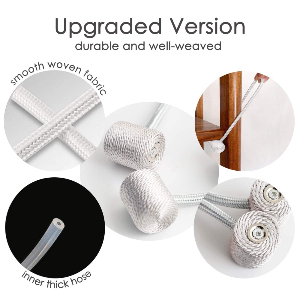 Magnetische Vorhang Raffhalter Gardinen Raffhalter Verbesserte 2 Pack 16 Zoll Dekorative Vorhang halte zurück Vorhang Clip Schnalle für Blackout